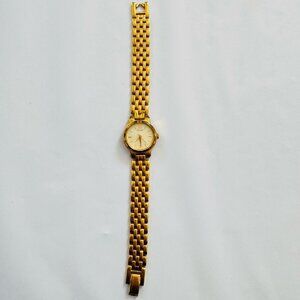 Vintage Pulsar Watch Women Gold Tone V811-X019